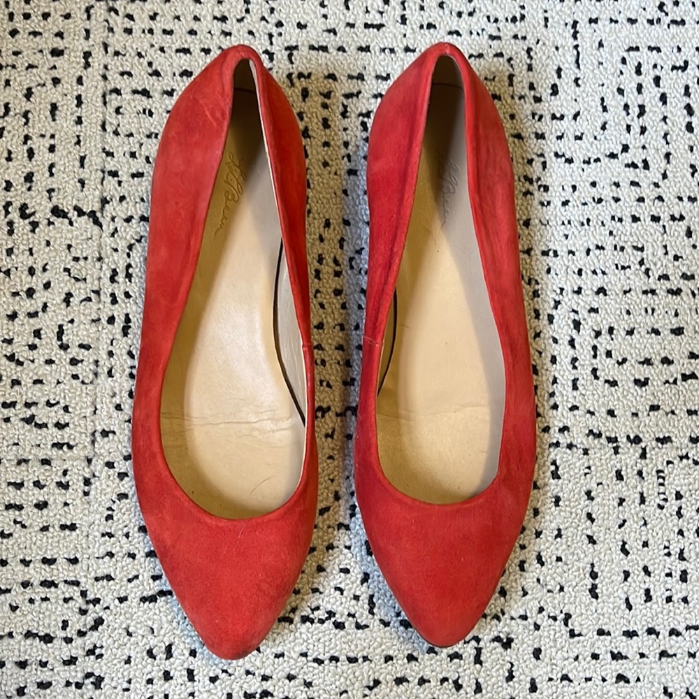 LL Bean Suede Flats